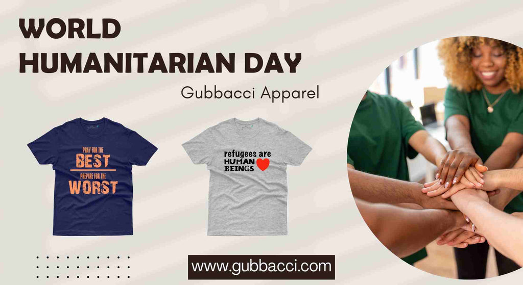 Humanitarian custom T-shirt