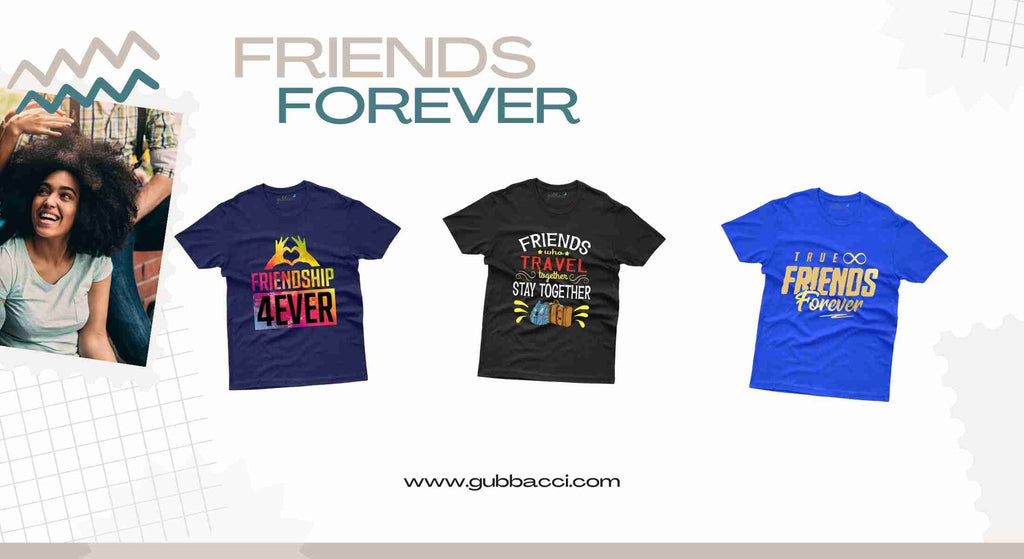 Friends Forever Printed T-shirt