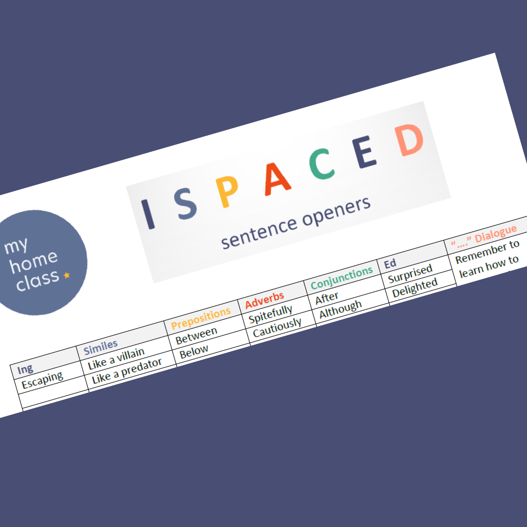 ispaced-sentence-starters