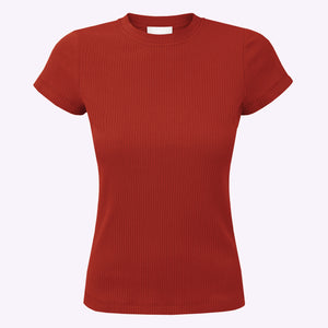 T-shirt z bawełny organicznej / 13 / 04 / goji red