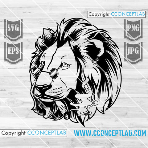 Free Free 316 Rasta Lion Head Svg SVG PNG EPS DXF File