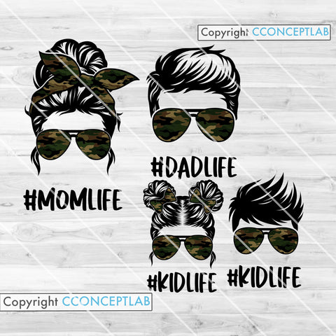 Download Cconceptlab Mom Dad Family Designs Tagged Mom Life Cut Files Cconceptlab