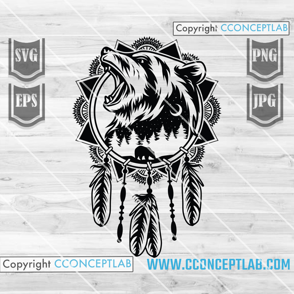 Free Free 180 Dream Catcher Svg Mandala SVG PNG EPS DXF File