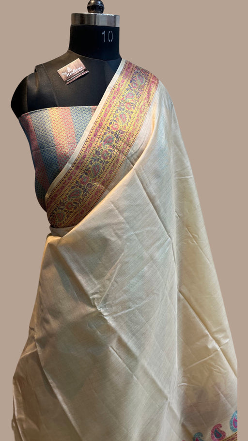 Benarasi Crepe Saree Blouse - With cups - DCB1915 A1019 – Prachy Creations