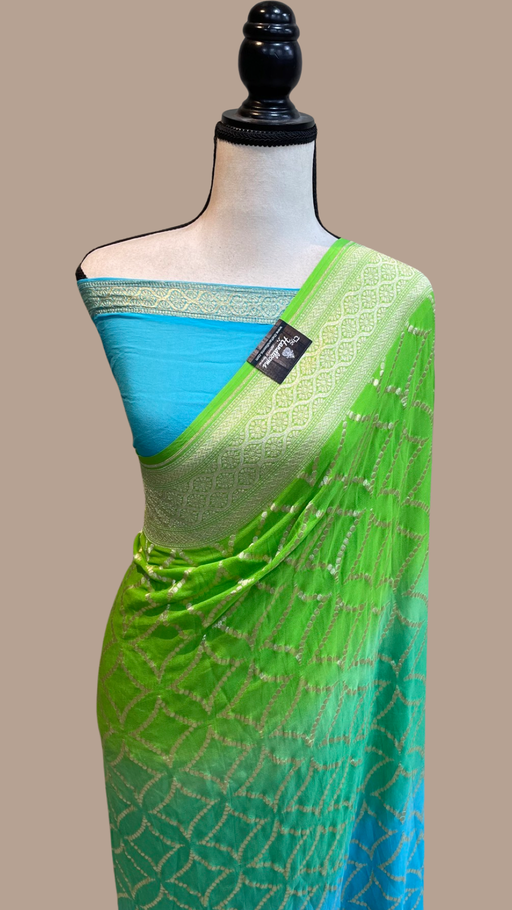 Brown Tussar Silk Handloom Banarasi Saree – Banarasiya