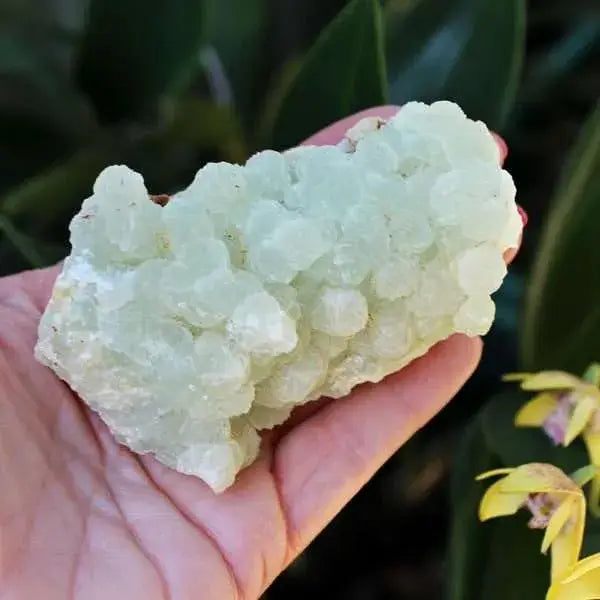 prehnite natural mineral