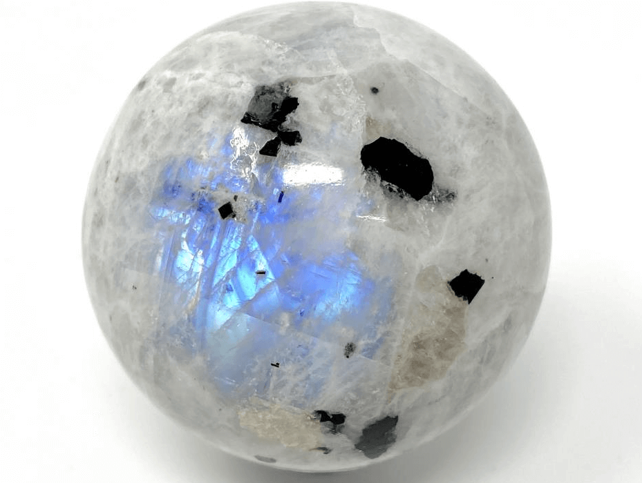 rainbow moonstone sphere