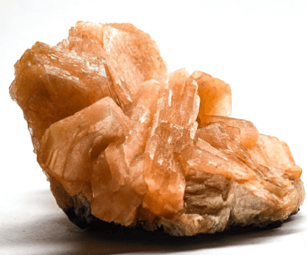 orange stilbite