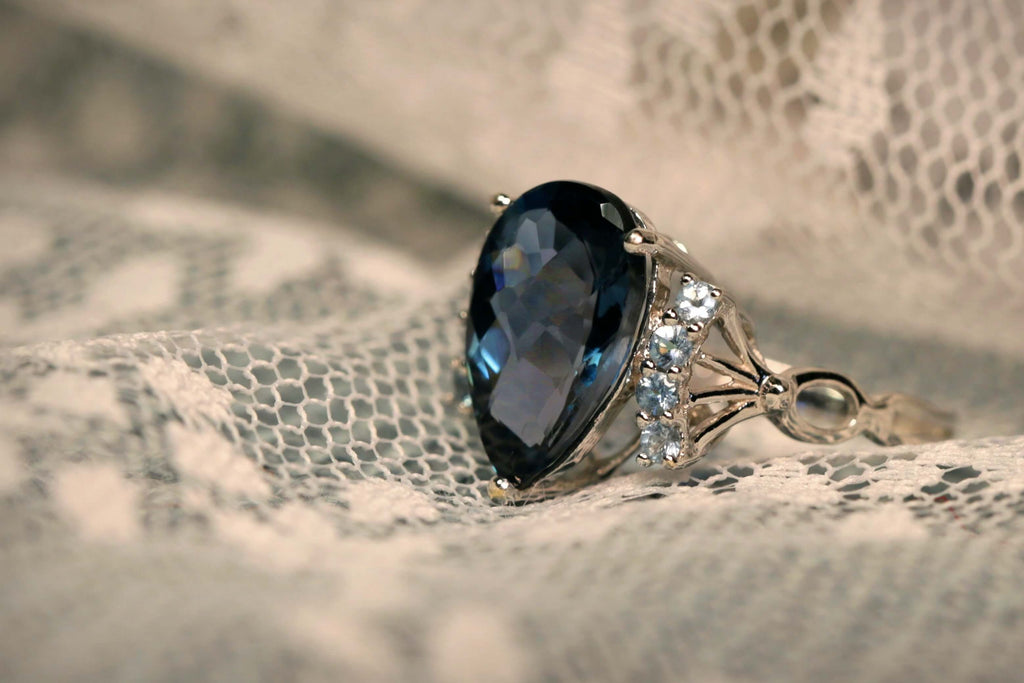 a sapphire ring