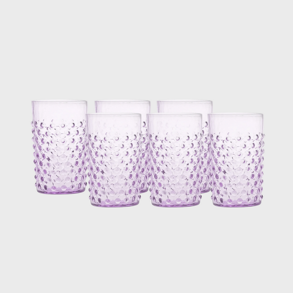 Hobnail Tumblers Dark Green Large (Set of 6) – ETOILE