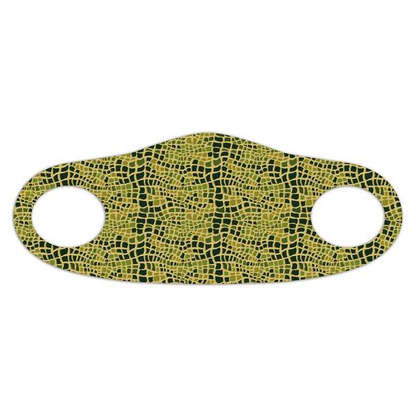 Stoffen masker  met print  voor volwassenen camouflage 