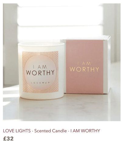 I AM worthy scented candle - £32