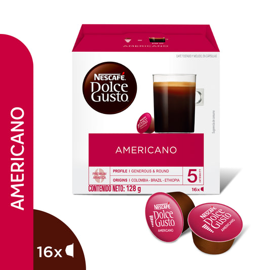 Nescafé® Dolce Gusto® Cafe Au Lait Caja por 16 Cápsulas