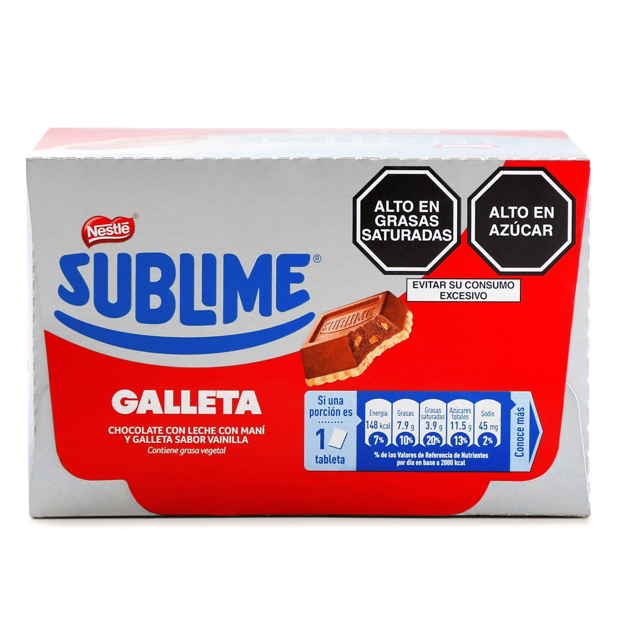 Sublime Chocolate Galleta Caja 24 Unidades Tienda Nestlé Tienda Nestlé 2736