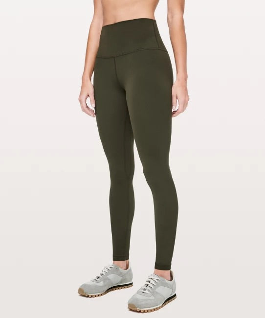 dark olive align pant