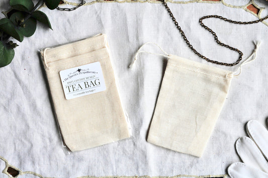 TamBee Large Tea Bags Reusable Tea Bag Bath Tea Bags for Tub Empty Tea Bags  for Loose Tea Drawstring Seal String Bags 8 x 10 200 Pcs