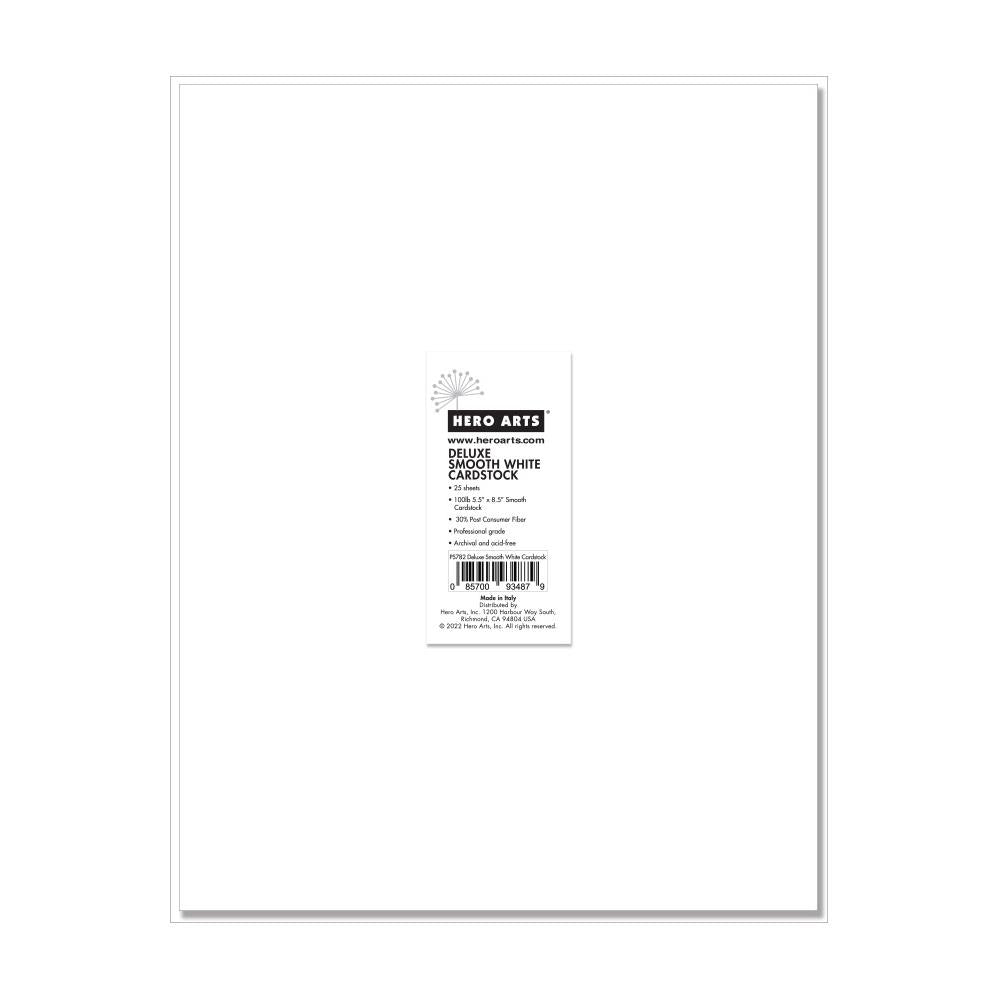 American Crafts Embossed Specialty Paper 8.5X11 - White - Kat Scrappiness