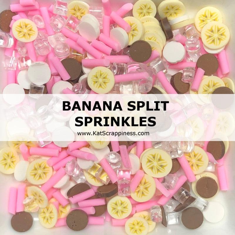 Banana Split Sprinkles Kat Scrappiness Inc