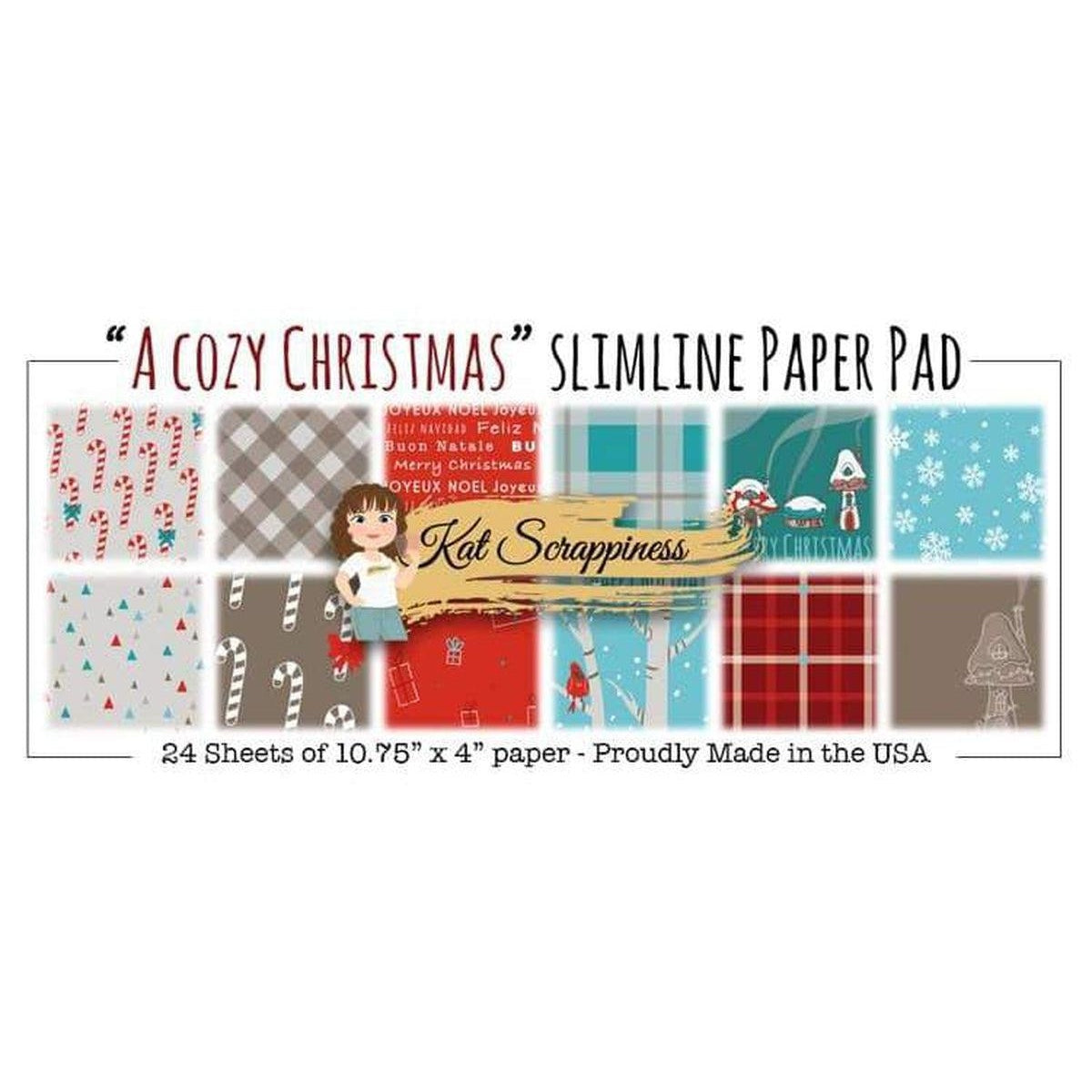 A Cozy Christmas Slimline Paper Pad