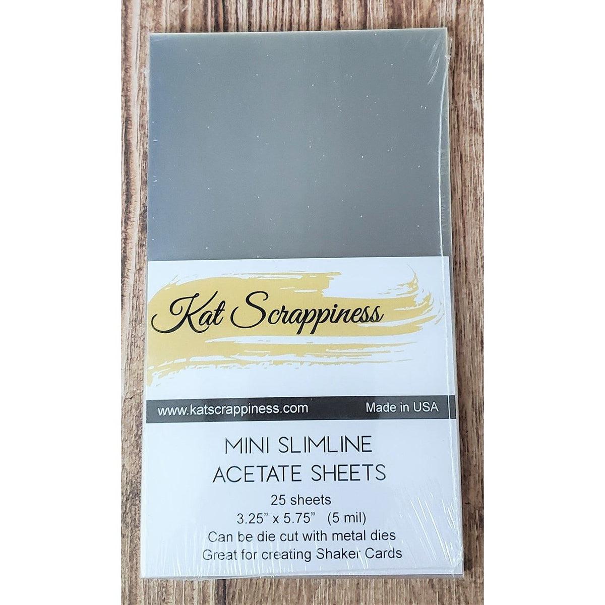 A2 Acetate Sheets - 10pc - Kat Scrappiness
