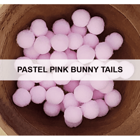 Pastel Pink Bunny Tails