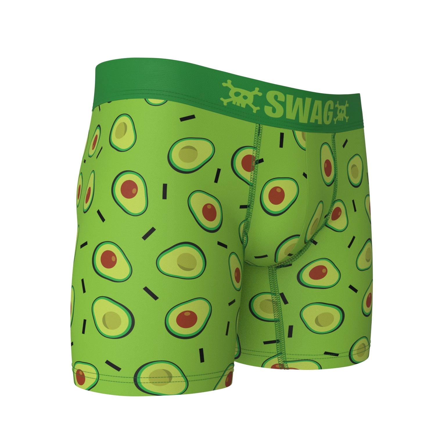 Mens Novelty Printed Boxer Briefs - 'Avocado Lover' – SWAG Boxers AUS