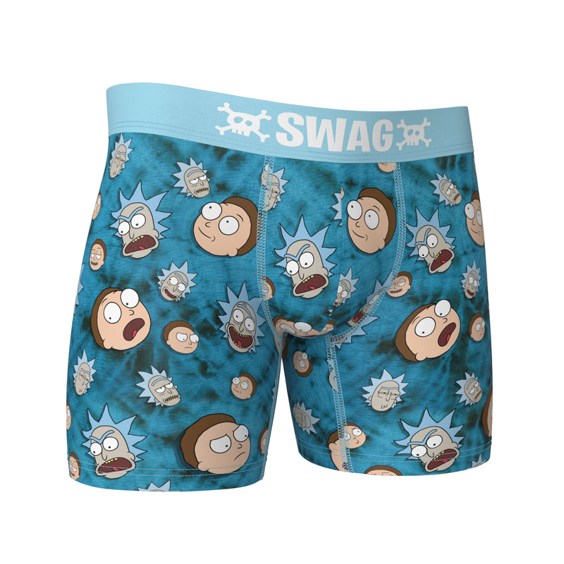 Rick & Morty Floating Heads Boxers – SWAG Boxers AU