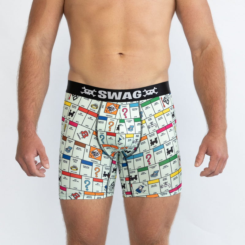 SWAG HASBRO BOARD GAMES BOXERS - MONOPOLY – SWAG Boxers AU