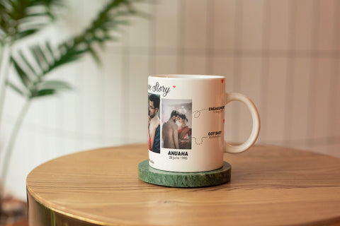 our love story mug