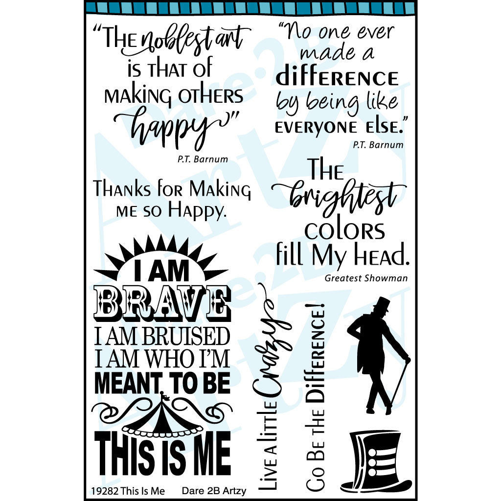 This is Me Stamp Set