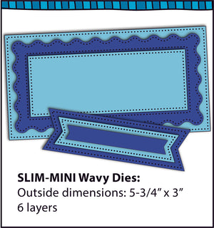 D2B Wavy Mini Slimline Framlits