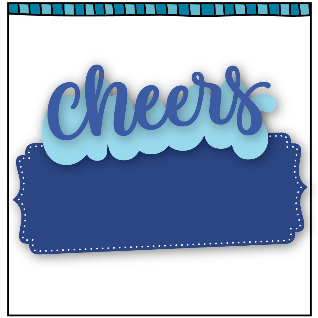 Cheers Word Die