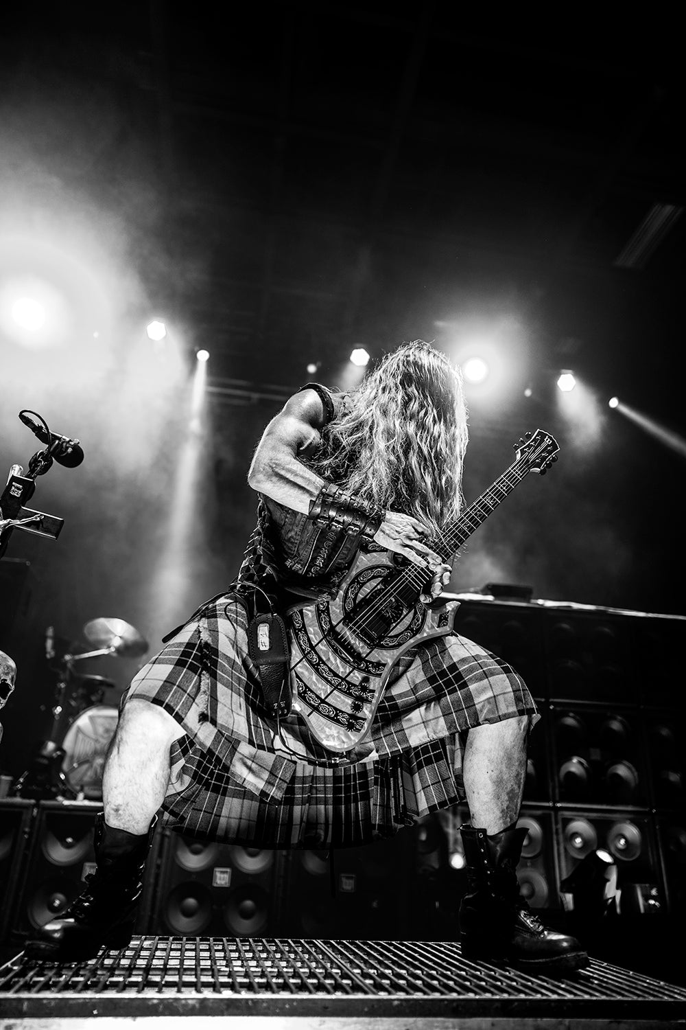 Zakk Wylde on stage in Pittsburgh at Stage AE.
