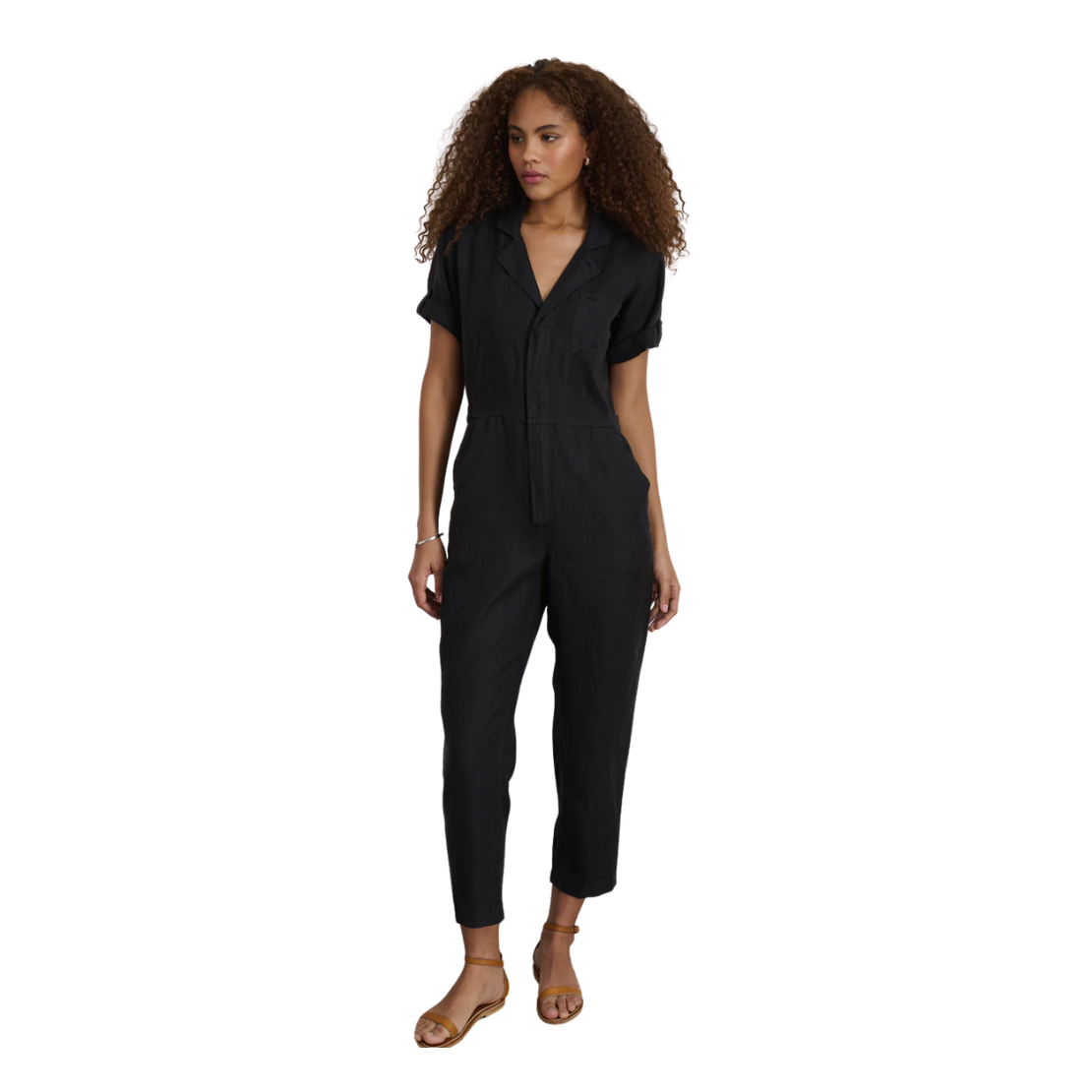 Summer Jumpsuit In Linen