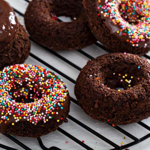Secret Kiwi Kitchen Baked Chocolate Donuts