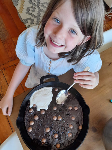 Secret Kiwi Kitchen Easy Pan Brownies