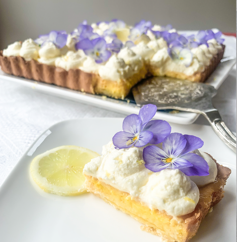 Secret Kiwi Kitchen's Lemon Marshmallow Fluff Tarte