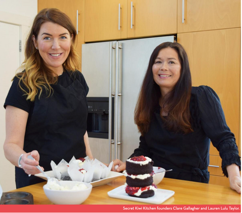 Secret Kiwi Kitchen Founders Clare Gallagher and Lauren Lulu Taylor Feature Channel Magazine