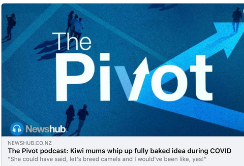 The Pivot podcast: Kiwi mums: Lulu Taylor & Clare Gallagher whip up fully baked idea during COVID