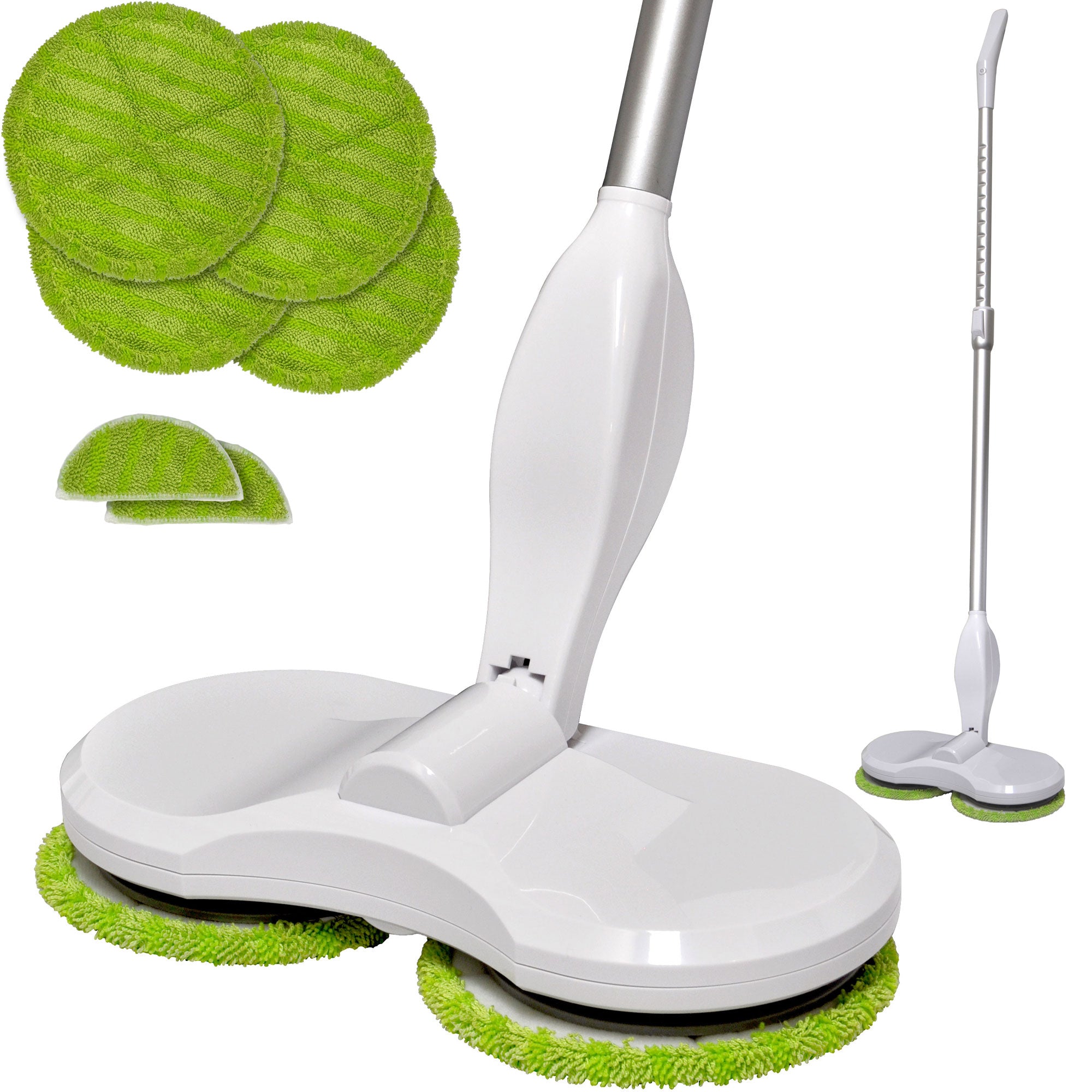 HattyRoom Electric Rechargeable cordless Spin Scrubber with 5
