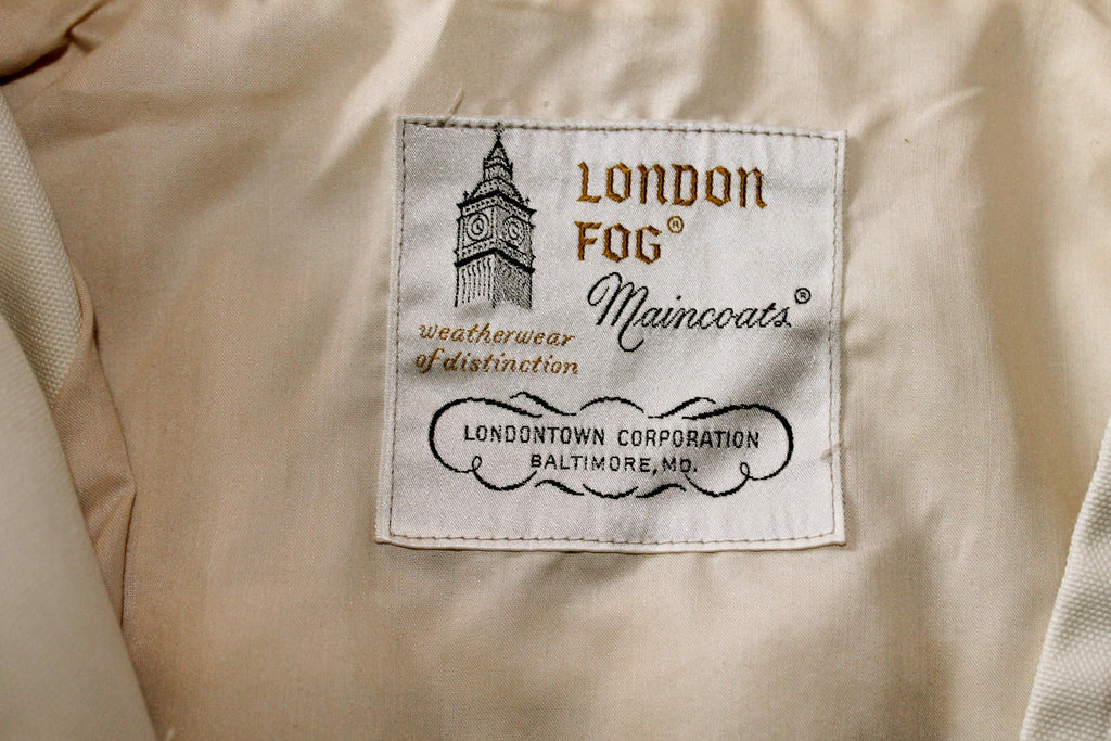 Vintage London Fog Ivory Jacket - size – PIPPY