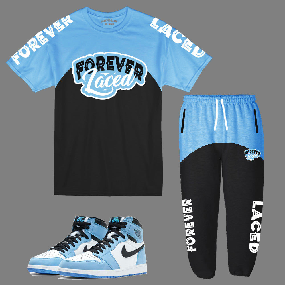 Forever Laced 1 Outfit to match the Retro Jordan 6 UNC sneakers – SGC
