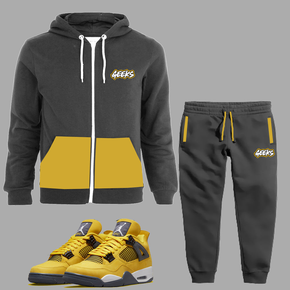 jordan 4 lightning hoodie