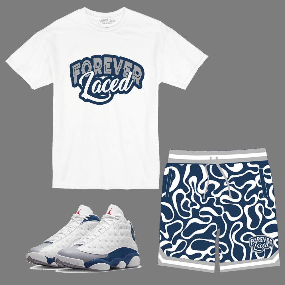 Forever Laced Short Set to match Retro Jordan 4 Bred – FLB