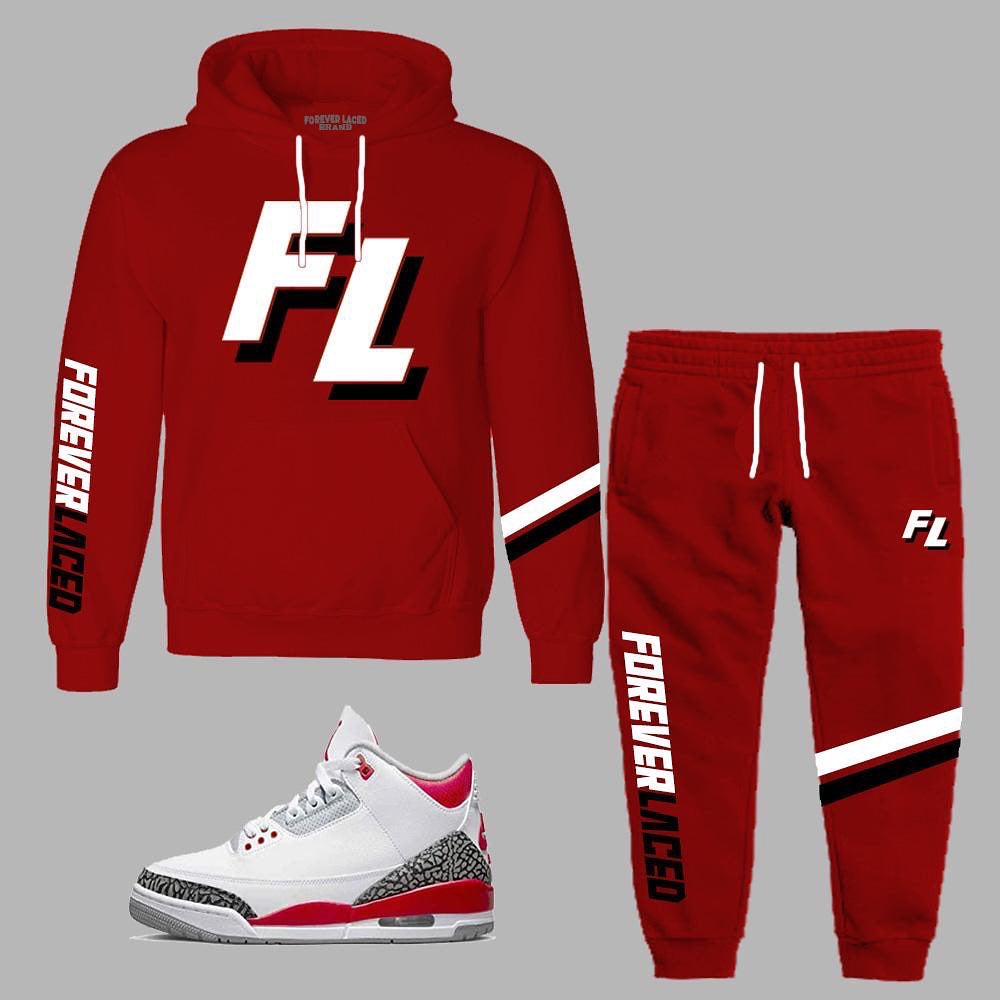 Forever Laced Hooded Sweatsuit to match Retro Jordan 13 Reversed