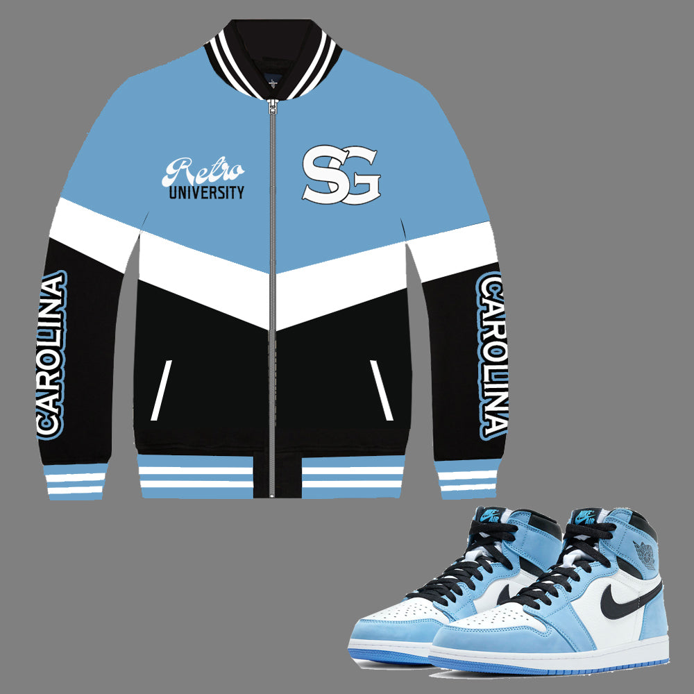 carolina blue jordan jacket