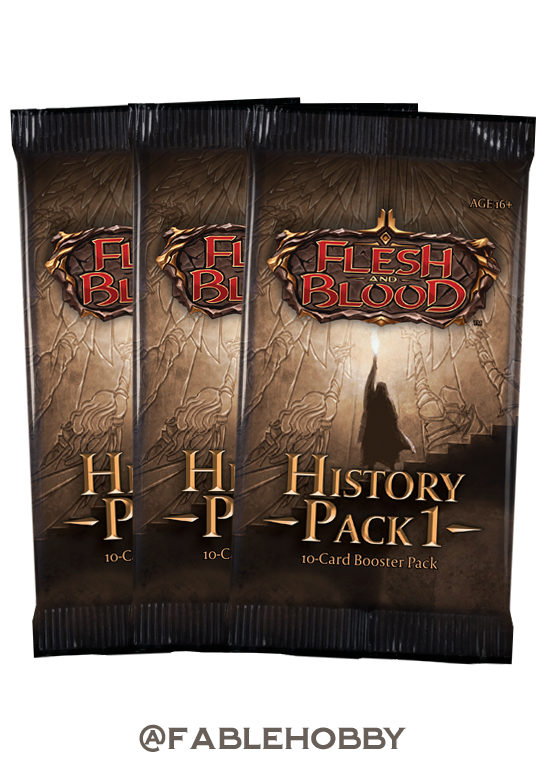 Legend Story Studios Flesh Blood TCG: ヒストリーパック1 ブースター