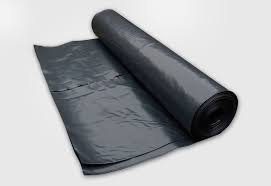 Rollo de láminas de polietileno de 6 mil (20 x 100 pies), láminas de  plástico negro, lona de plástico, mantillo de plástico, barrera de malezas