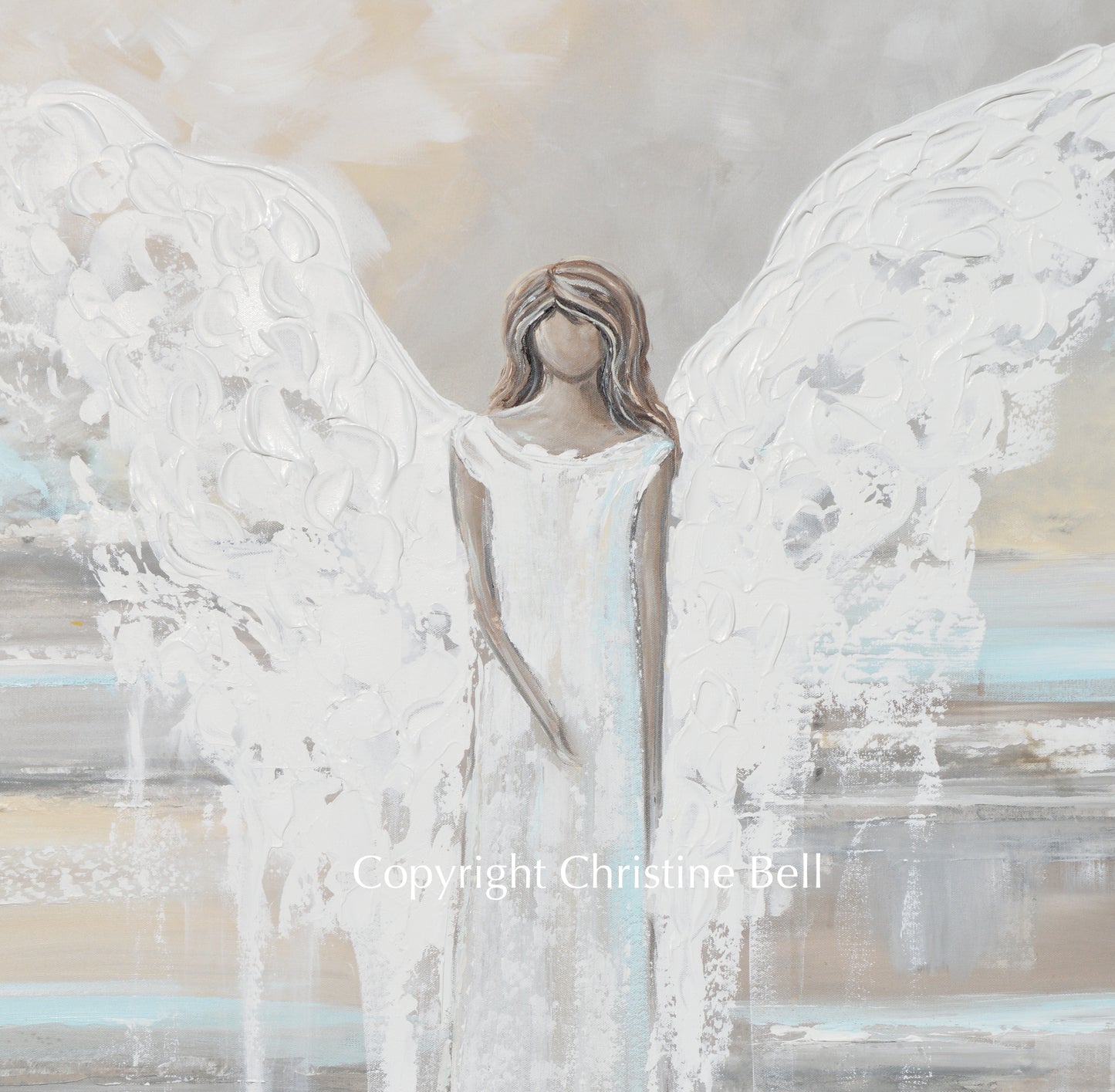 abstract angel art