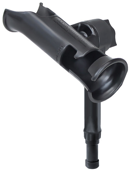 Ram Mount Ram Tube Jr. Fishing Rod Holder,Standard 6 Length Post Spline & Combo Bulkhead/Flat Surface Base-Plunger